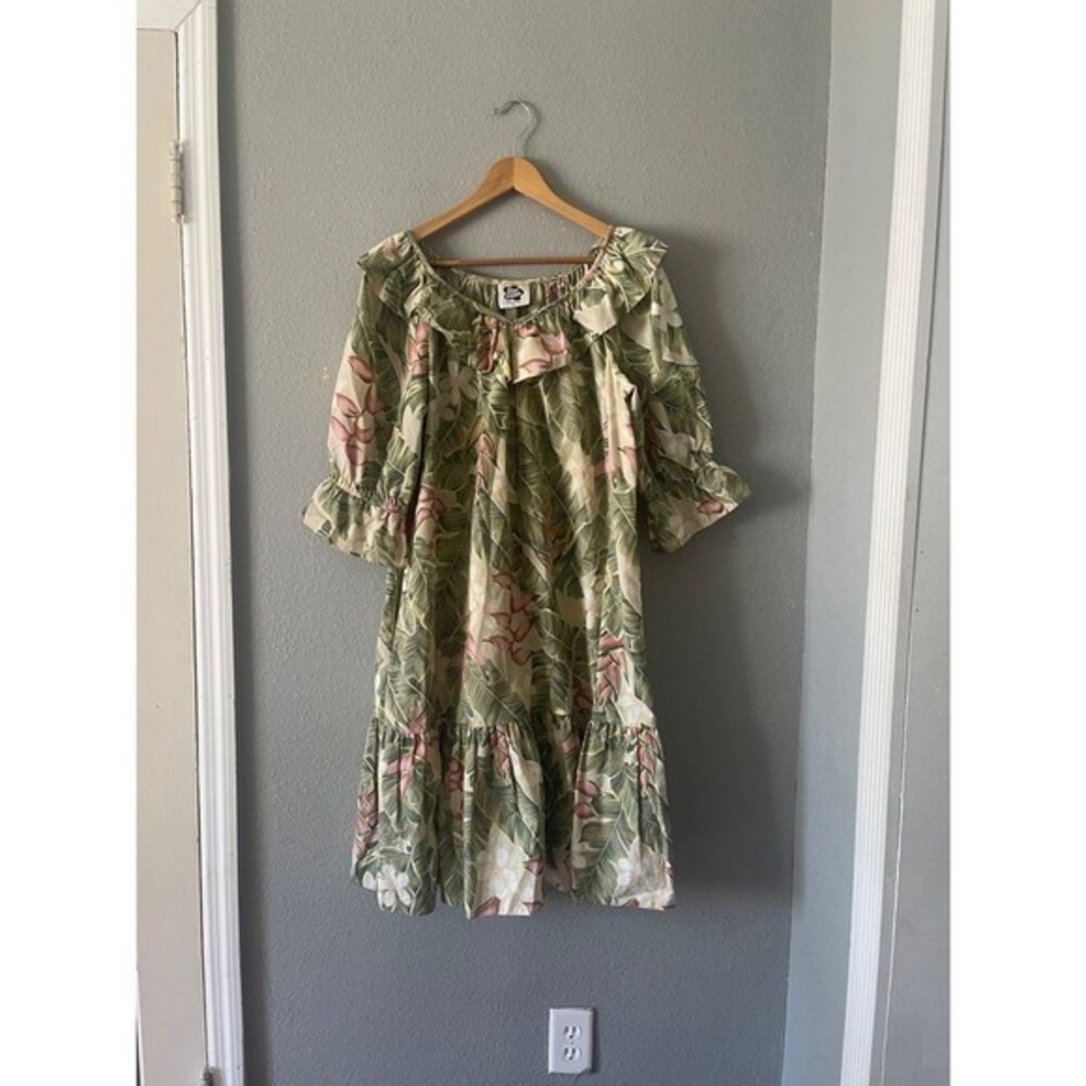 Vintage Hilo Hattie‎ Floral Dress